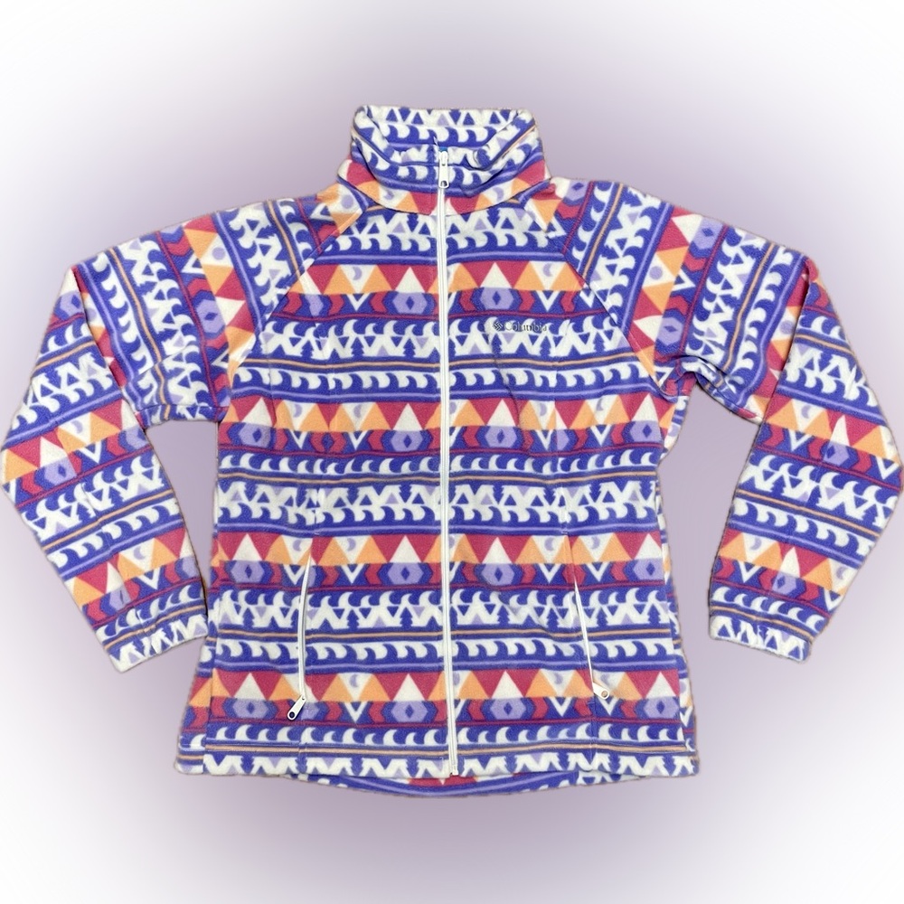 Columbia Women’s Sawyer Rapids Printed Full Zip Fleece